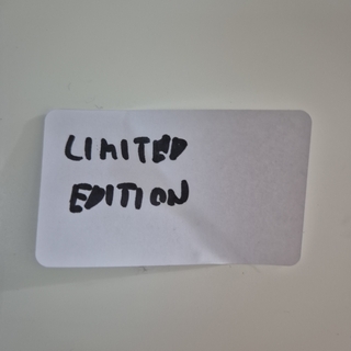 LIMITED EDITION matrica