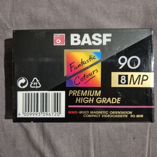 BASF 8 MP videokazetta