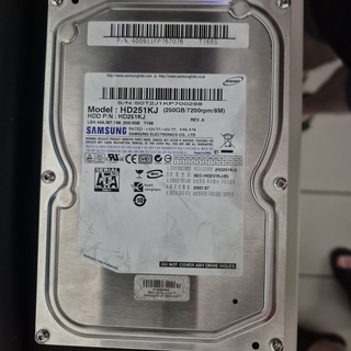 Samsung HD251KJ merevlemez