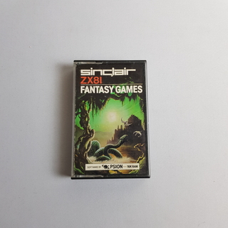 Sinclair ZX81 Fantasy Games kazetta