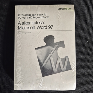 A siker kulcsa: Microsoft Word 97 könyv